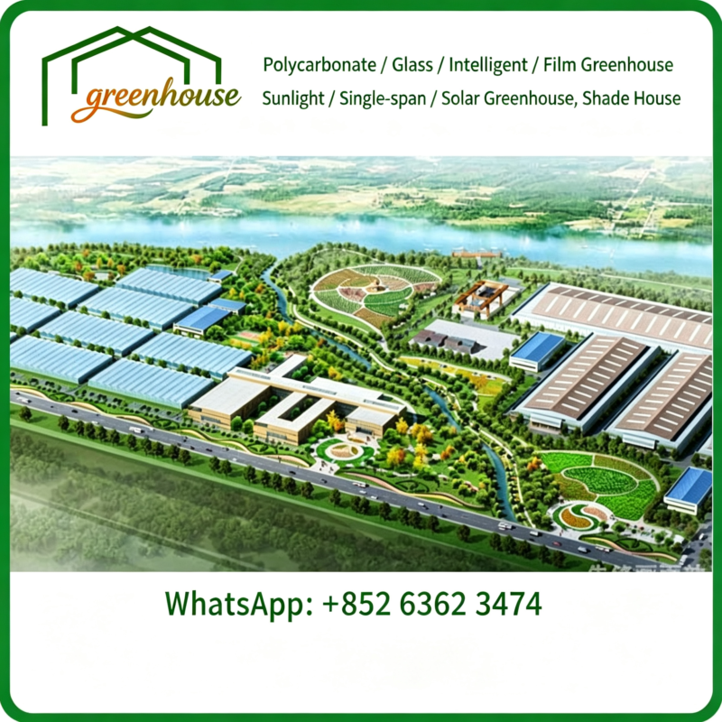 Multi-Span Film Greenhouse Design Proposal
