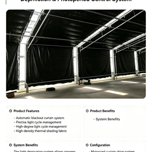 multi‑span cannabis greenhouse