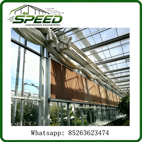 水幕 - Cooling pad - Greenhouse design and construction、 Park planning and design