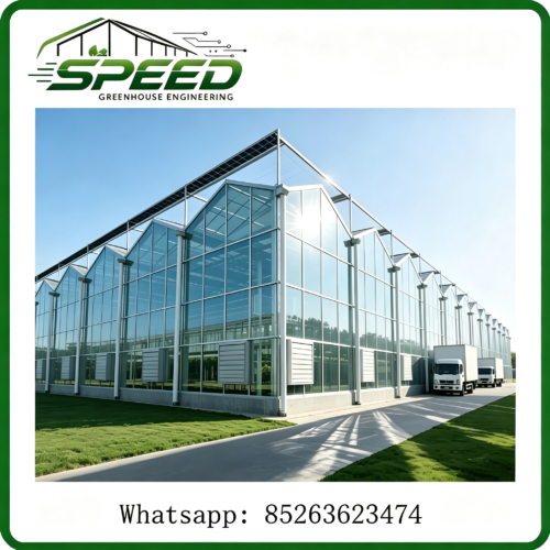 glass greenhouse