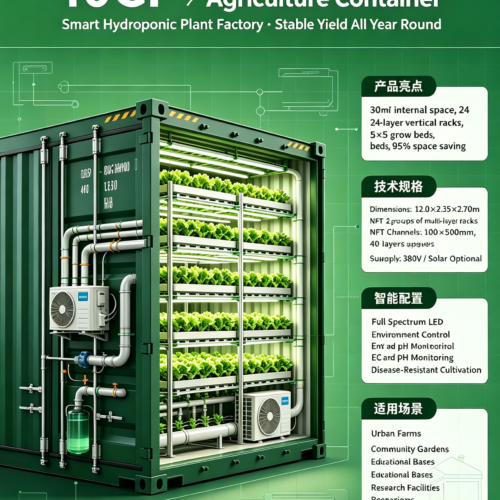 Vertical container agriculture