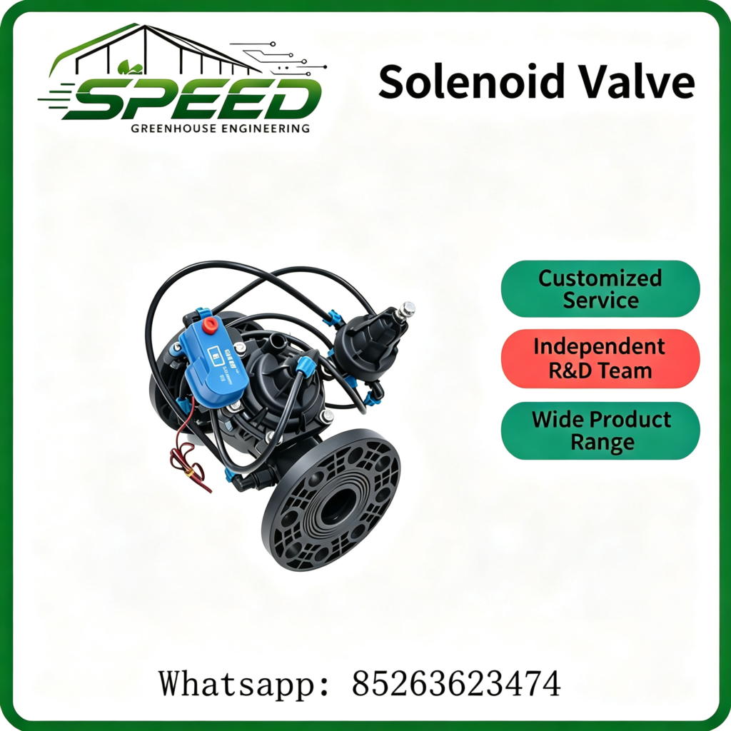 pulse solenoid valve - Sprinkler - Greenhouse design and construction、 Park planning and design