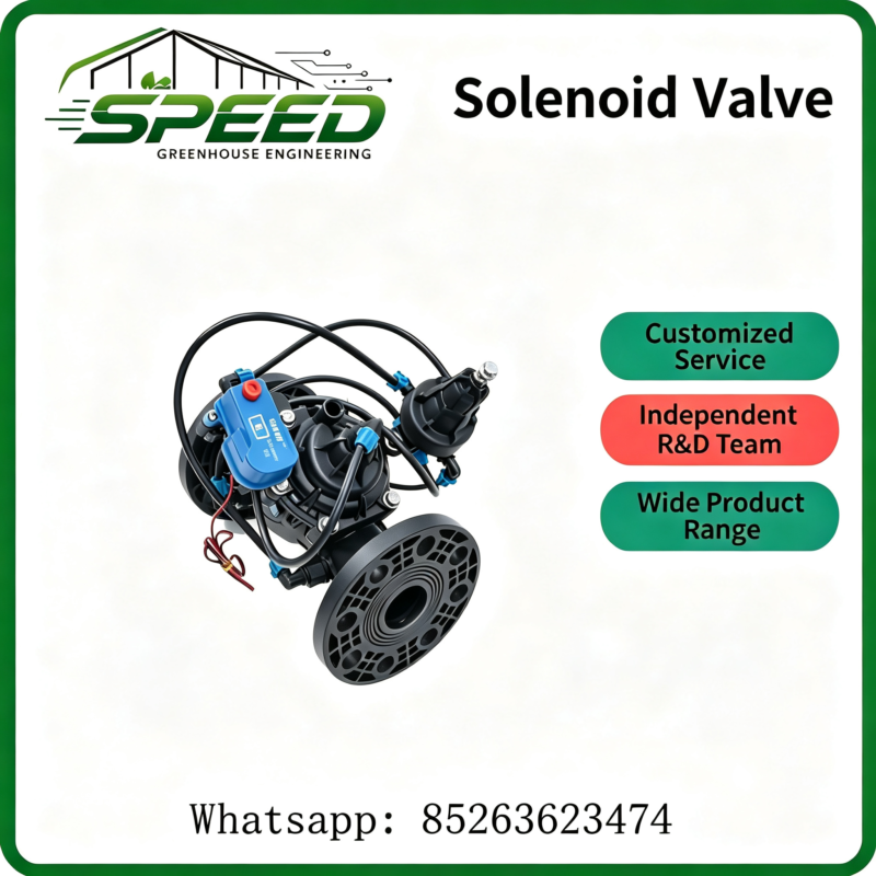 pulse solenoid valve - Sprinkler - Greenhouse design and construction、 Park planning and design