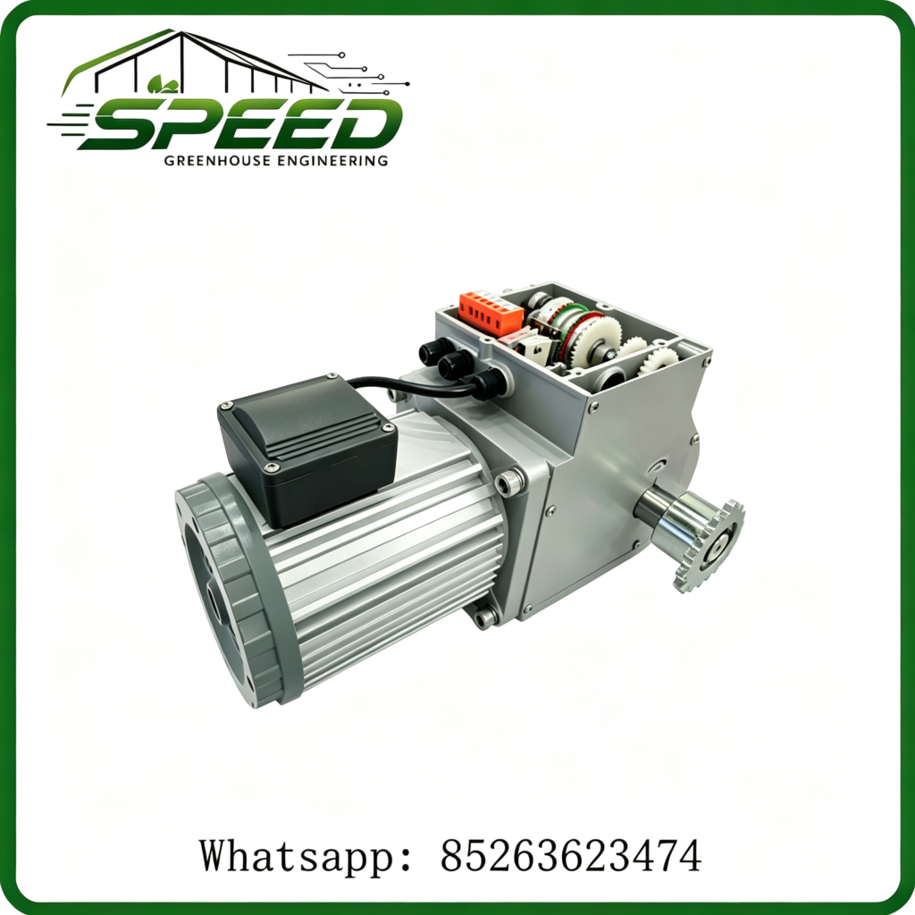 Gear motor - Film rolling machine - Greenhouse design and construction、 Park planning and design